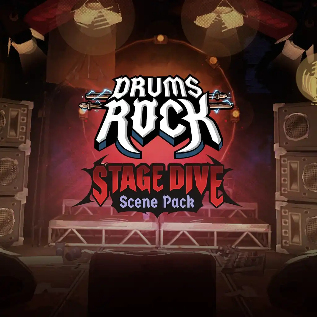 Drums Rock: Stage Dive Scene Pack — Drums Rock