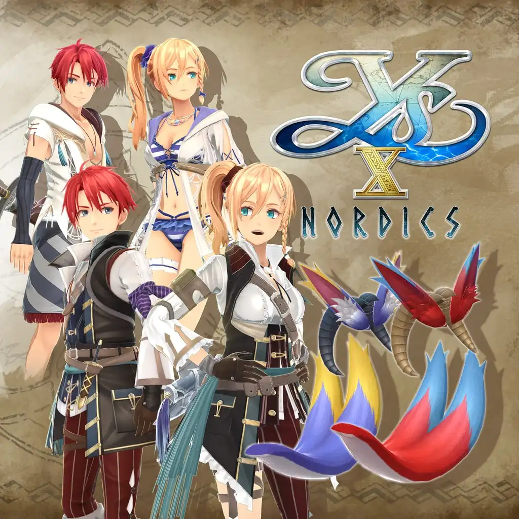 Ys X - Costume Pack — Ys X: Nordics