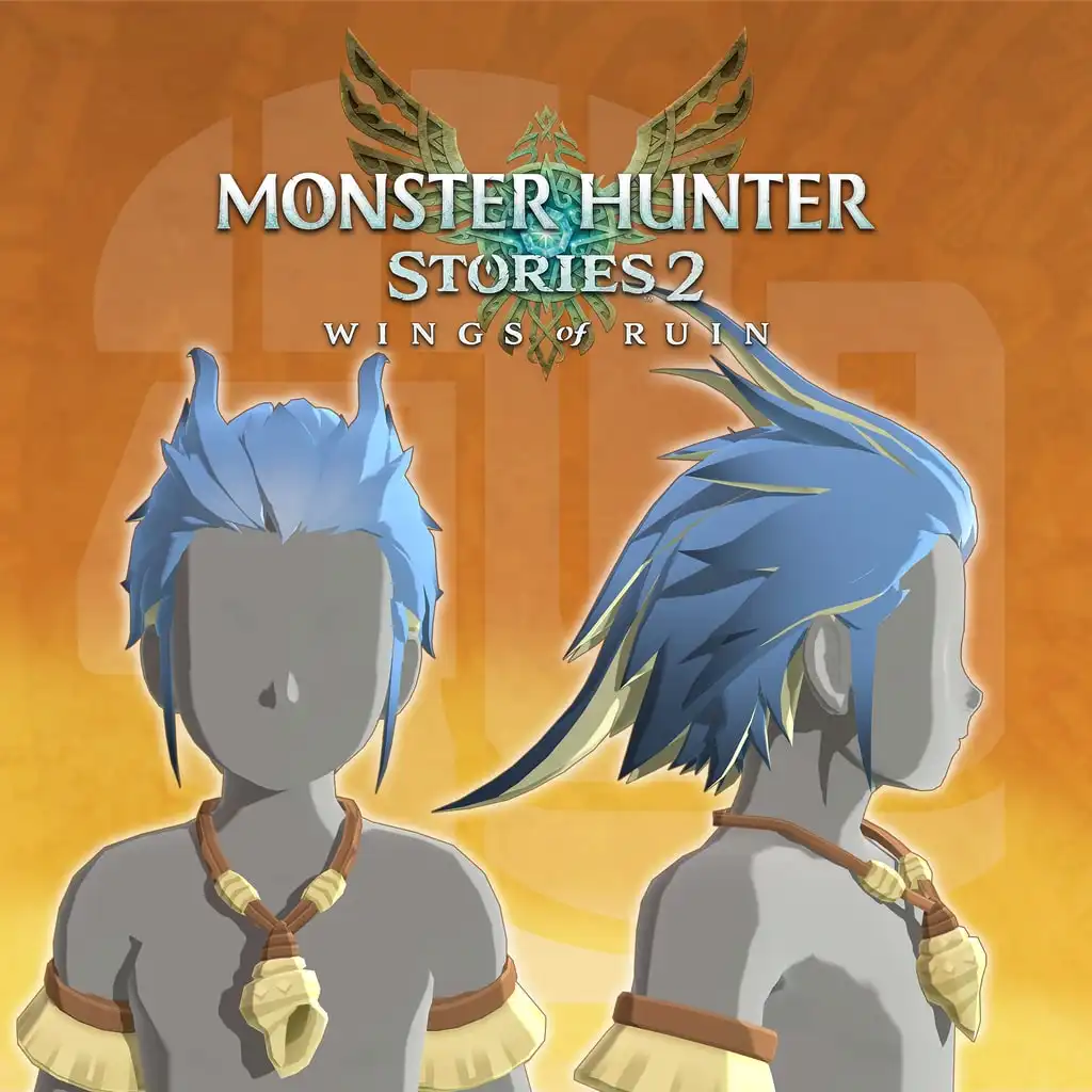 Monster Hunter Stories 2: Wings of Ruin - Rider's Hairstyle: Shaggy Legiana — Monster Hunter Stories 2: Wings of Ruin