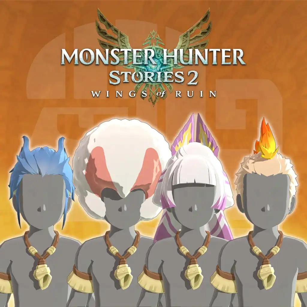 Monster Hunter Stories 2: Wings of Ruin - Rider Hairstyle Bundle — Monster Hunter Stories 2: Wings of Ruin