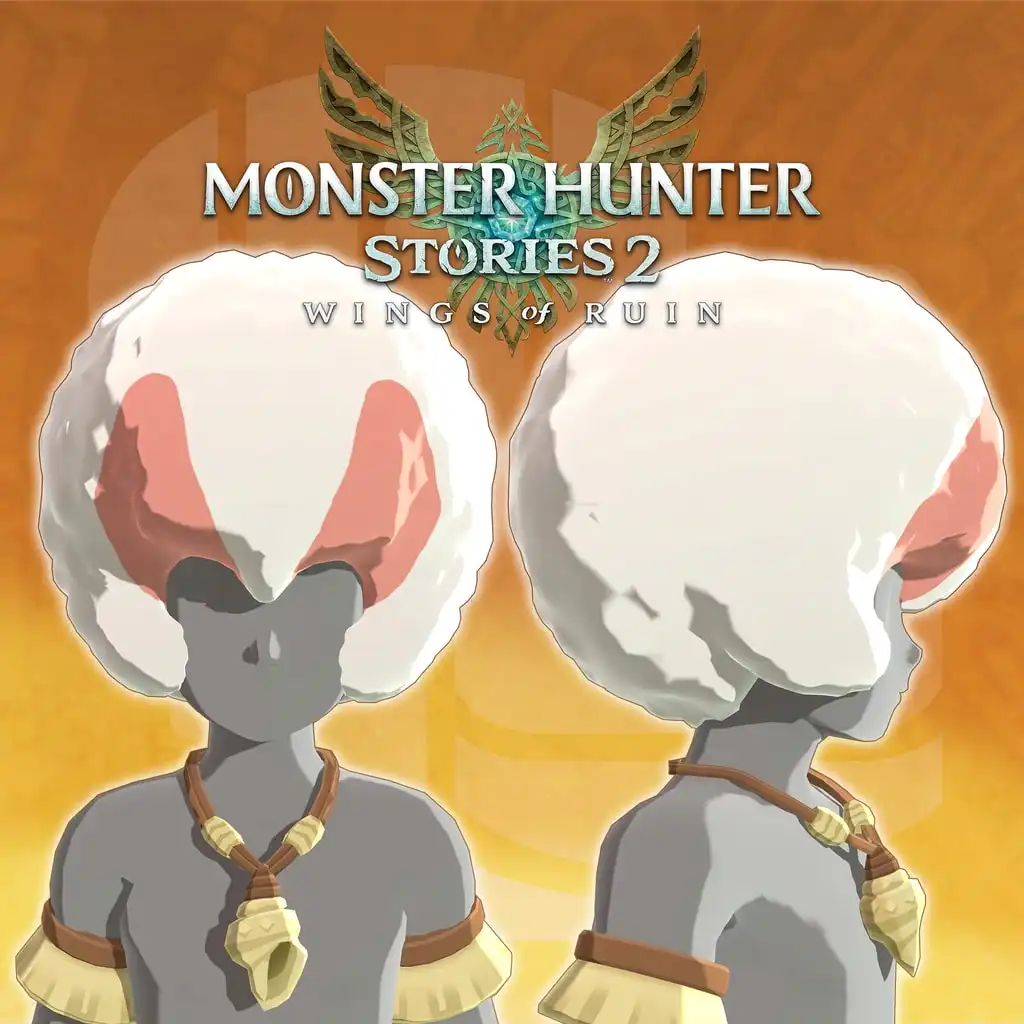 Monster Hunter Stories 2: Wings of Ruin - Rider's Hairstyle: Lumu Afro — Monster Hunter Stories 2: Wings of Ruin