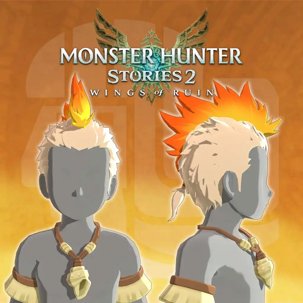 Monster Hunter Stories 2: Wings of Ruin - Rider's Hairstyle: Mohawk Kulu — Monster Hunter Stories 2: Wings of Ruin