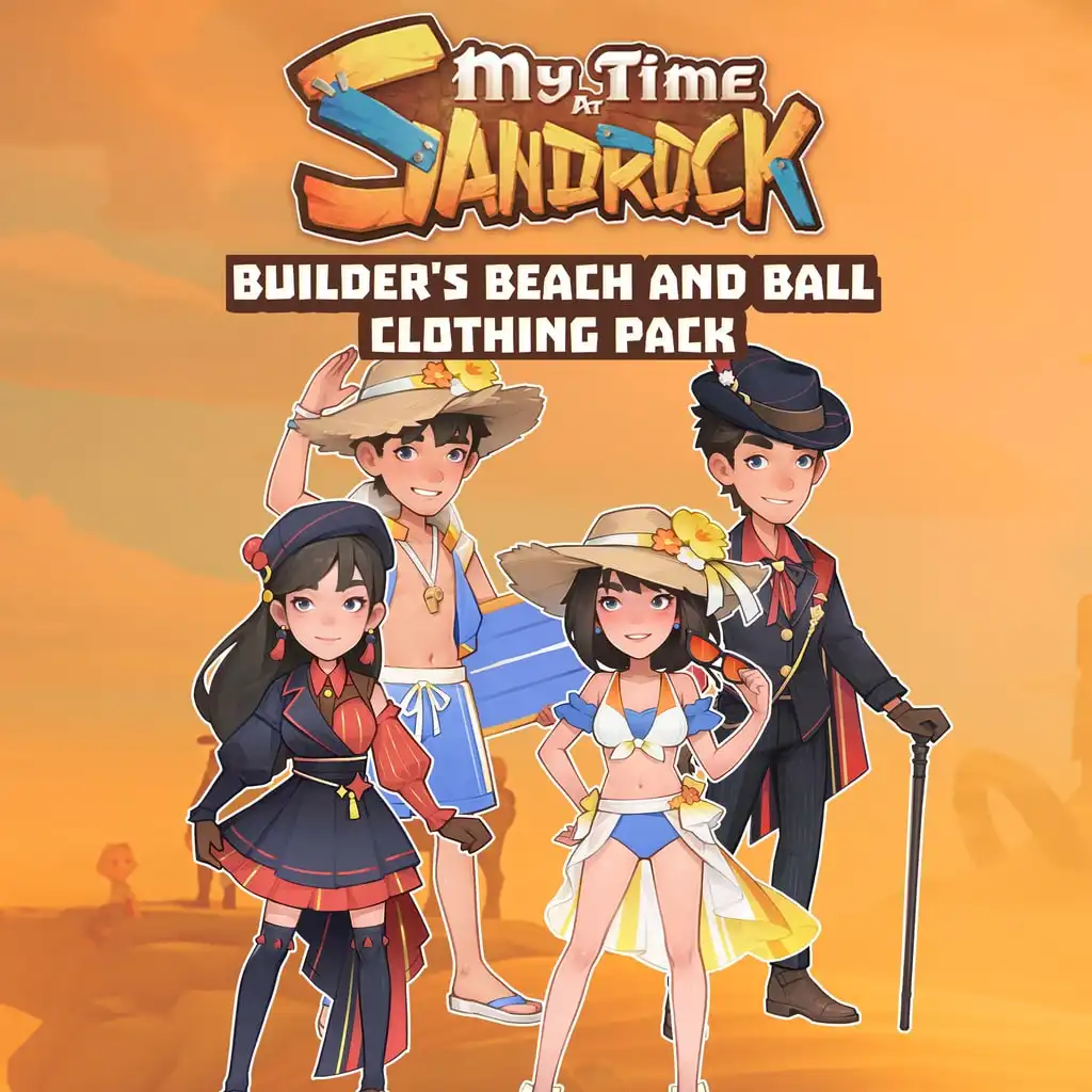 My Time at Sandrock Builders Beach and Ball Clothing Pack — My Time at Sandrock
