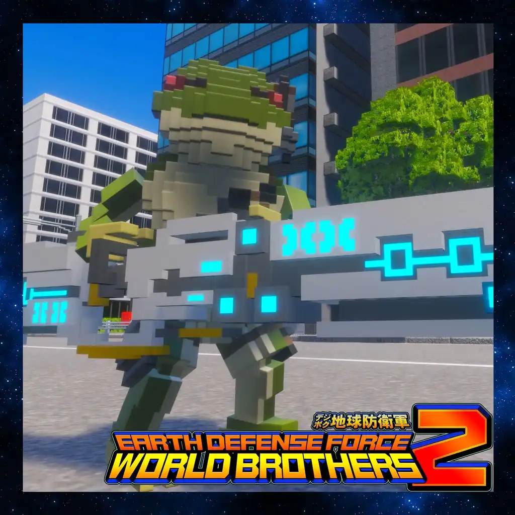 "Additional Character" Colonist β, Heart of Brocade: Reskin — EARTH DEFENSE FORCE: WORLD BROTHERS 2