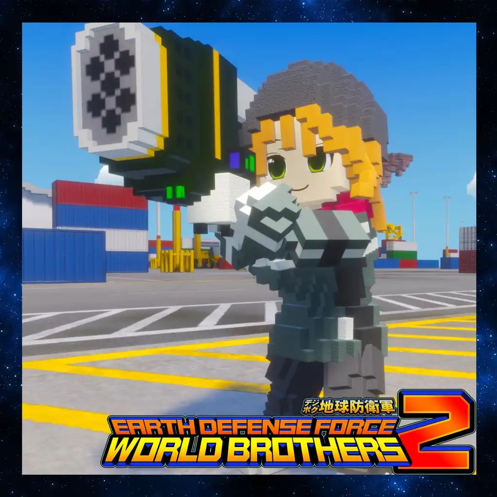 "Additional Character" Choco Parfait Race: Riho Futaba, Age 19 (Winter) Joins the Fight — EARTH DEFENSE FORCE: WORLD BROTHERS 2