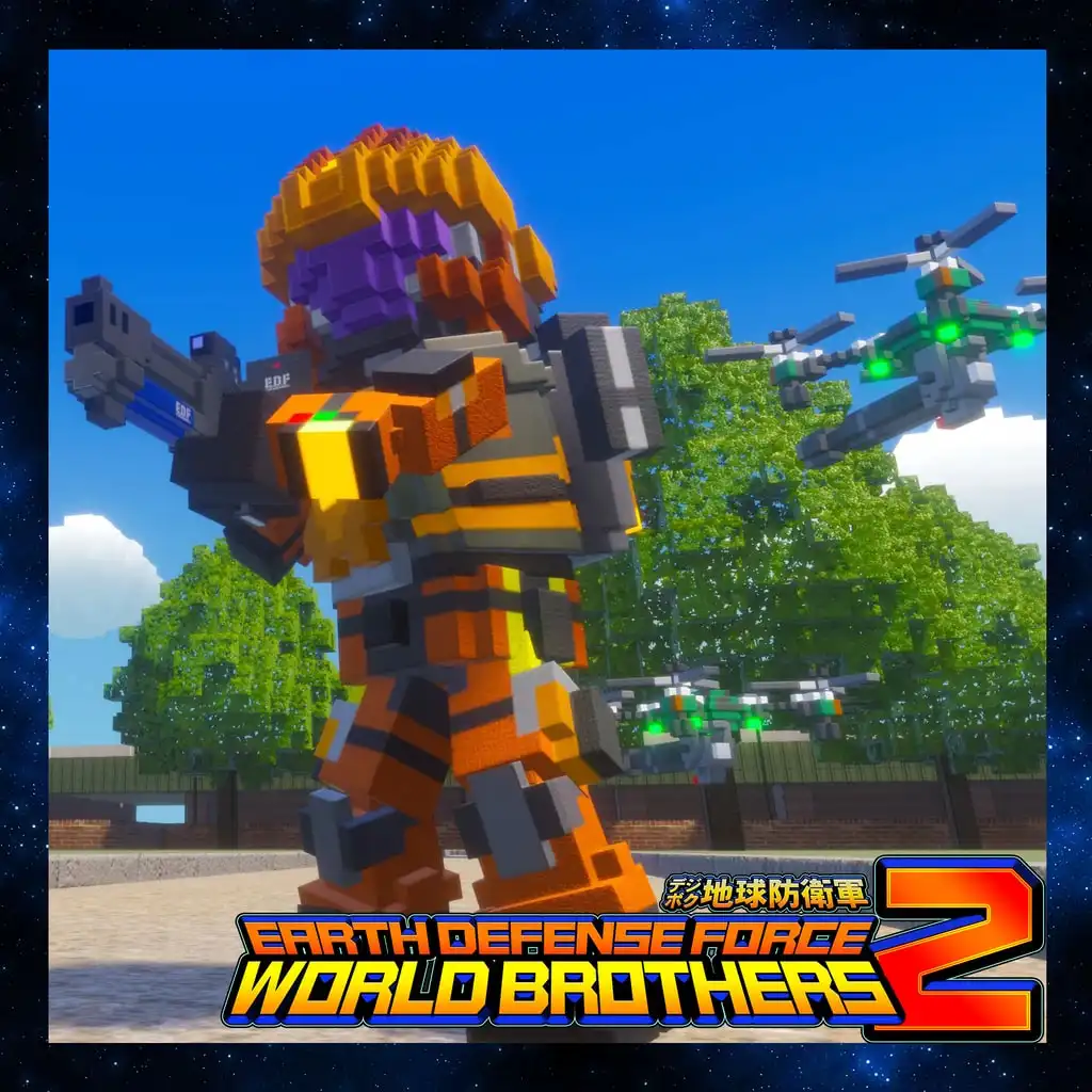 "Additional Character" Humanity Dominates!? Air Raider (EDF6) Up & Coming: Reskin — EARTH DEFENSE FORCE: WORLD BROTHERS 2