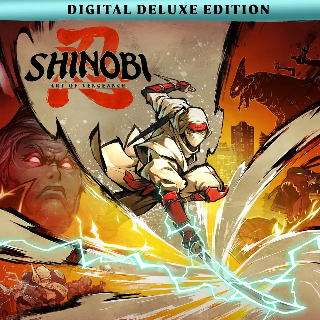 SHINOBI: Art of Vengeance Digital Deluxe Edition PS4 & PS5 — SHINOBI: Art of Vengeance