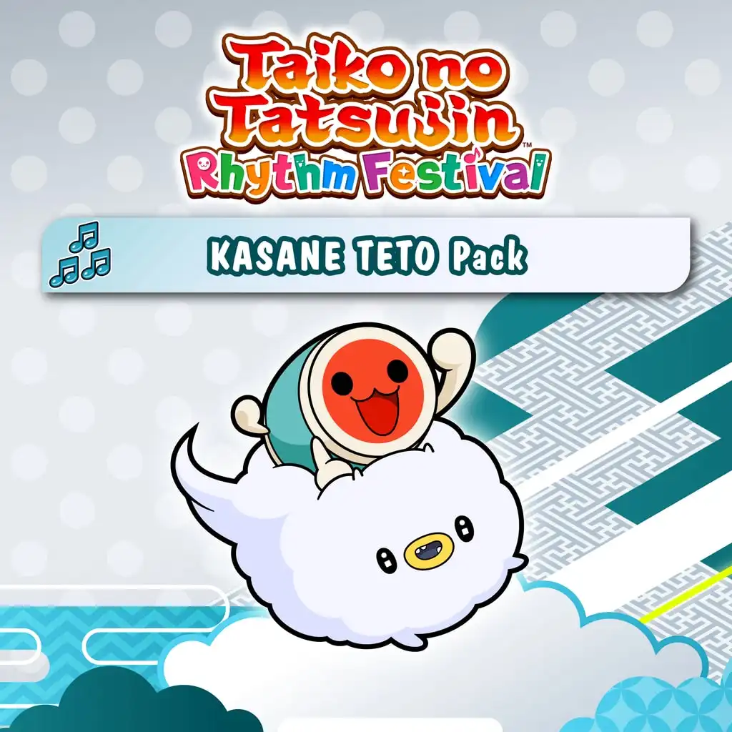 Taiko no Tatsujin: Rhythm Festival - KASANE TETO Pack — Taiko no Tatsujin: Rhythm Festival