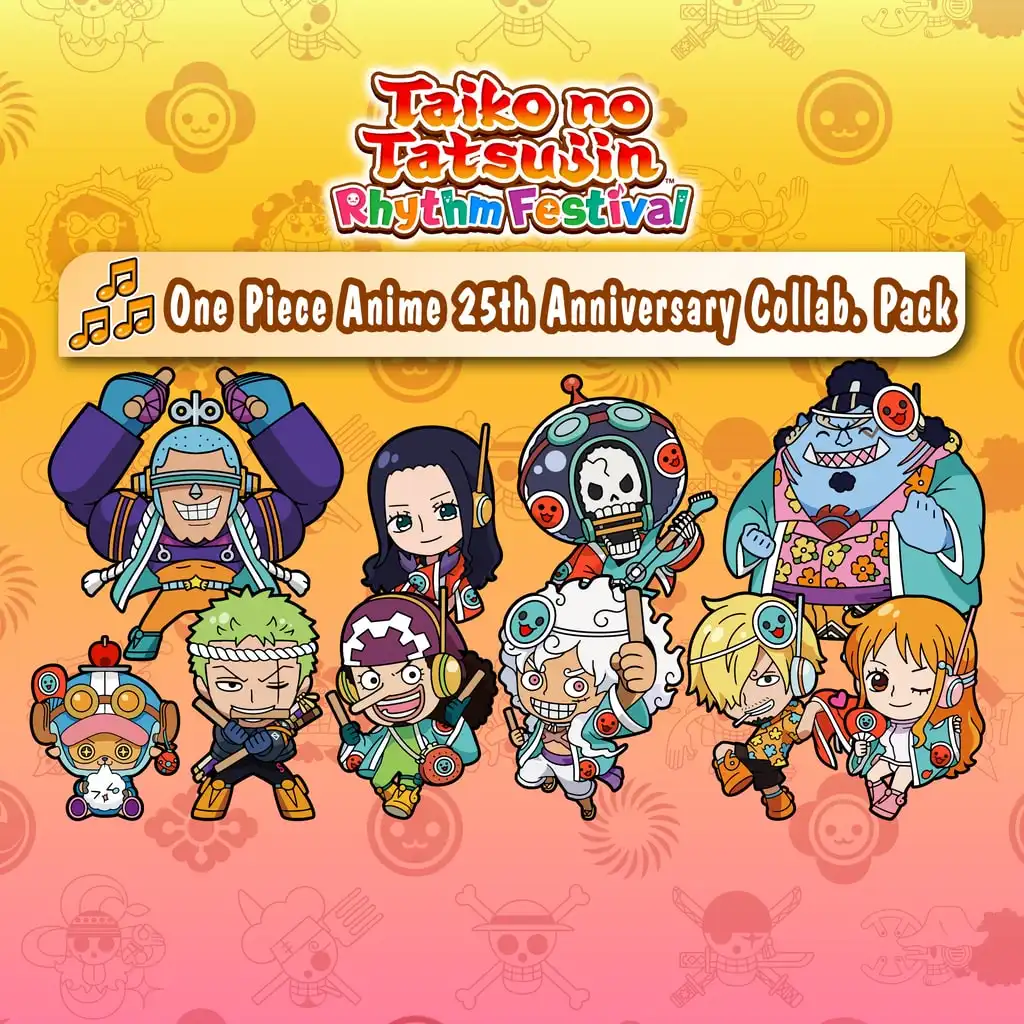 Taiko no Tatsujin: Rhythm Festival - One Piece Anime 25th Anniversary Collab. Pack — Taiko no Tatsujin: Rhythm Festival