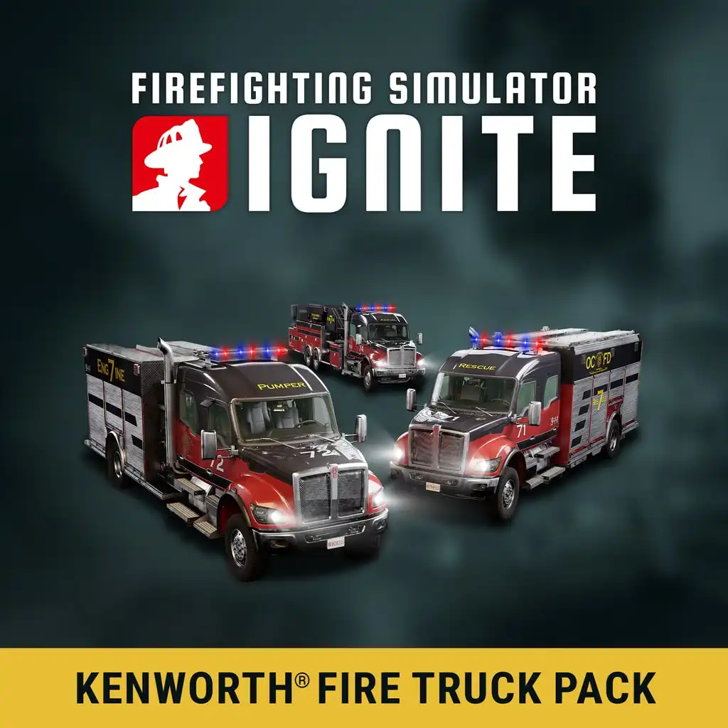 Firefighting Simulator: Ignite - Kenworth® Fire Truck Pack — Firefighting Simulator: Ignite