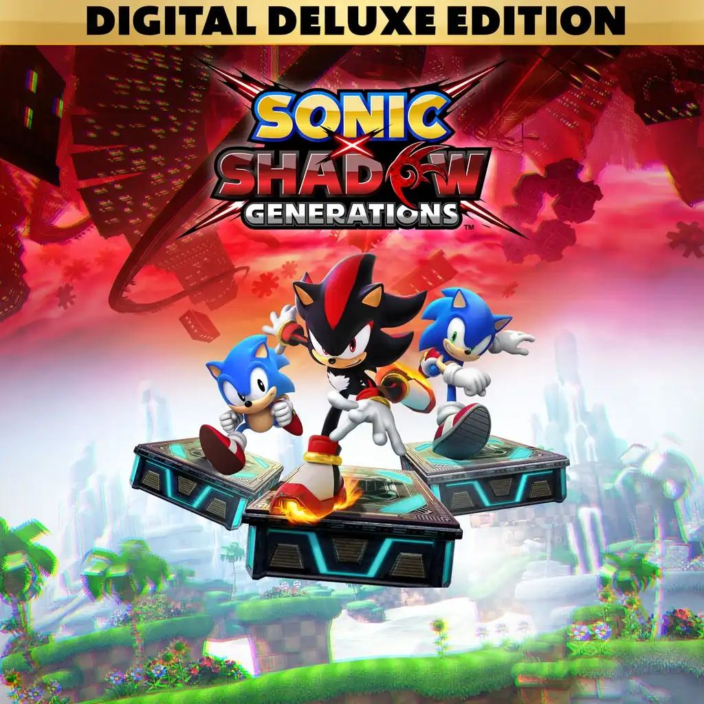 SONIC X SHADOW GENERATIONS Digital Deluxe Edition PS4 & PS5 — SONIC X SHADOW GENERATIONS