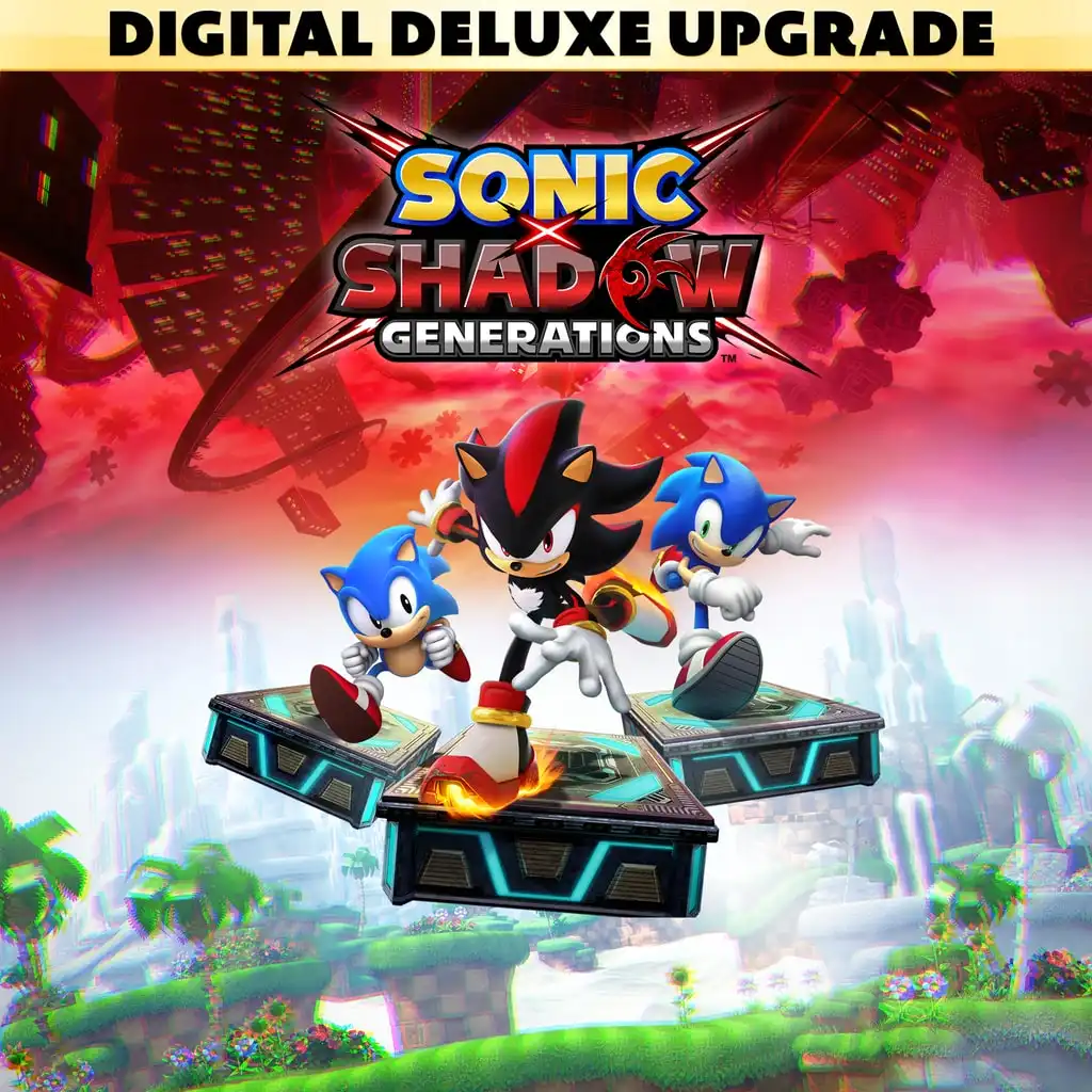 SONIC X SHADOW GENERATIONS Digital Deluxe Upgrade PS4 & PS5 — SONIC X SHADOW GENERATIONS