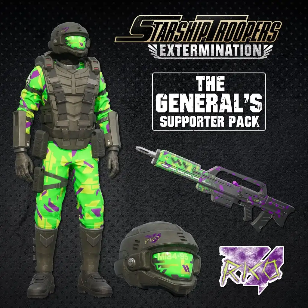 Starship Troopers: Extermination - The Generals Armor Pack — Starship Troopers: Extermination