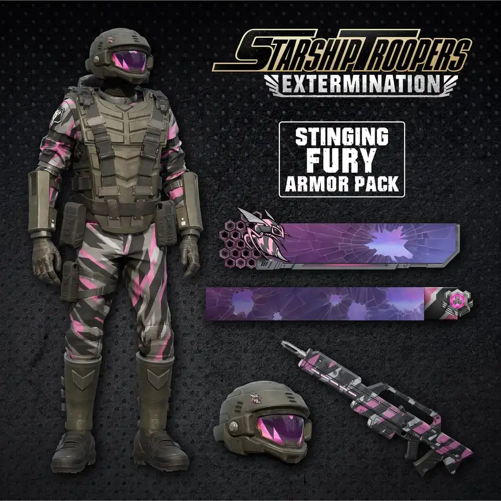 Starship Troopers: Extermination - Stinging Fury Armor Pack — Starship Troopers: Extermination