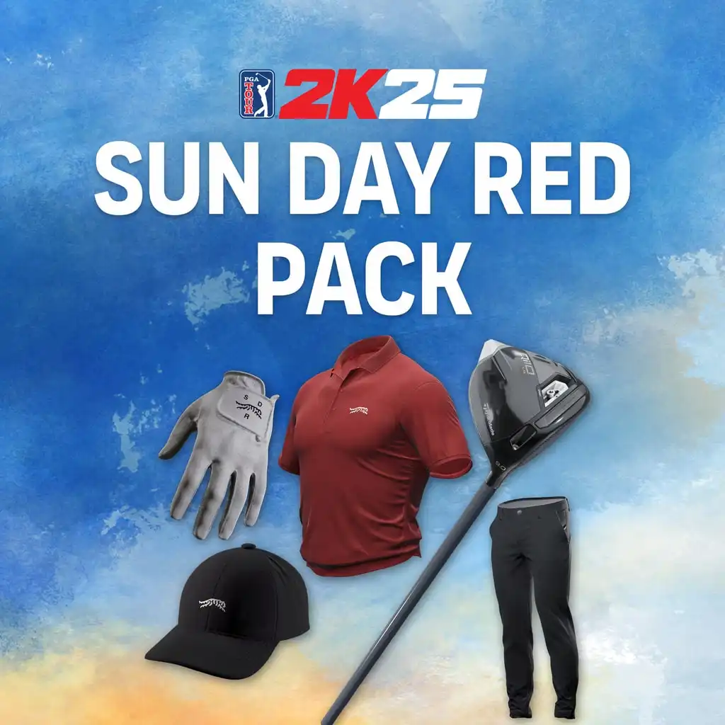 PGA TOUR 2K25 Sun Day Red Pack — PGA TOUR 2K25