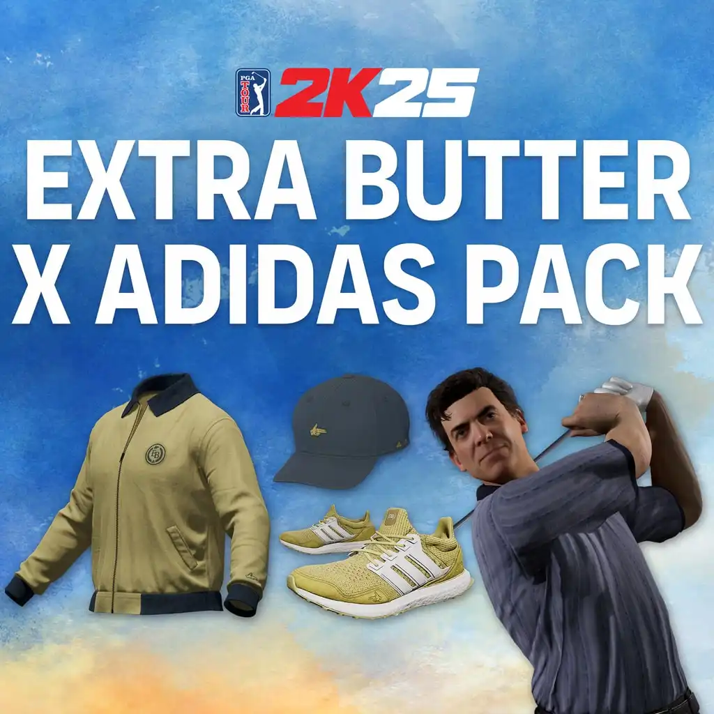 PGA TOUR 2K25 Extra Butter x adidas Pack — PGA TOUR 2K25