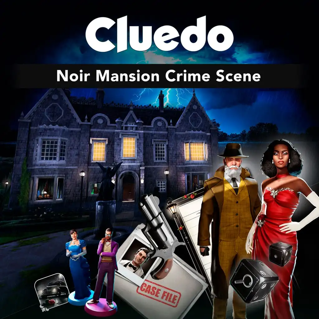 Cluedo: Noir Mansion Crime Scene — Cluedo
