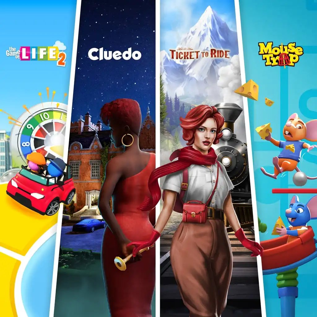 Classic Board Game Bundle - Ticket to Ride, Cluedo, Mouse Trap and The Game of Life 2 — PS4/PS5 ფასი საქართველოში