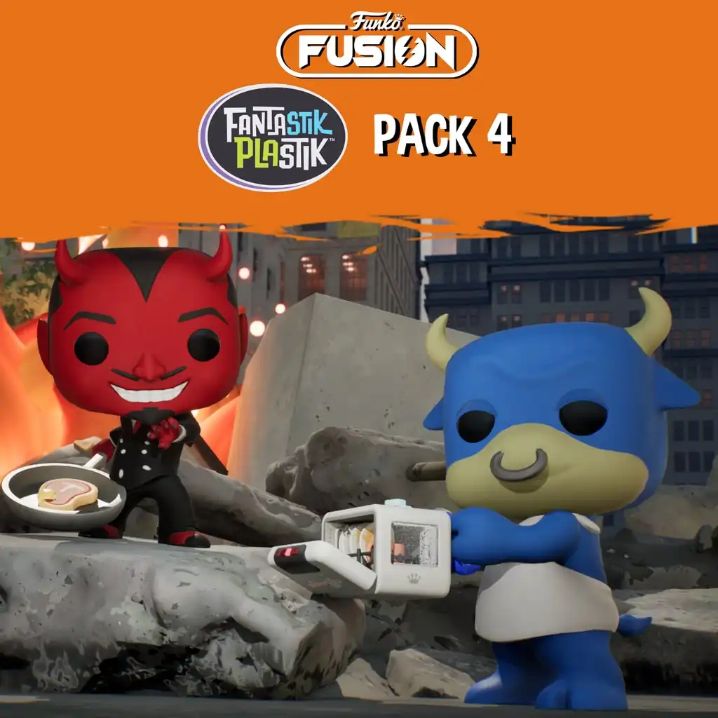 Funko Fusion - Fantastik Plastik Pack 4 - T-Bone and El Diablo — Funko Fusion