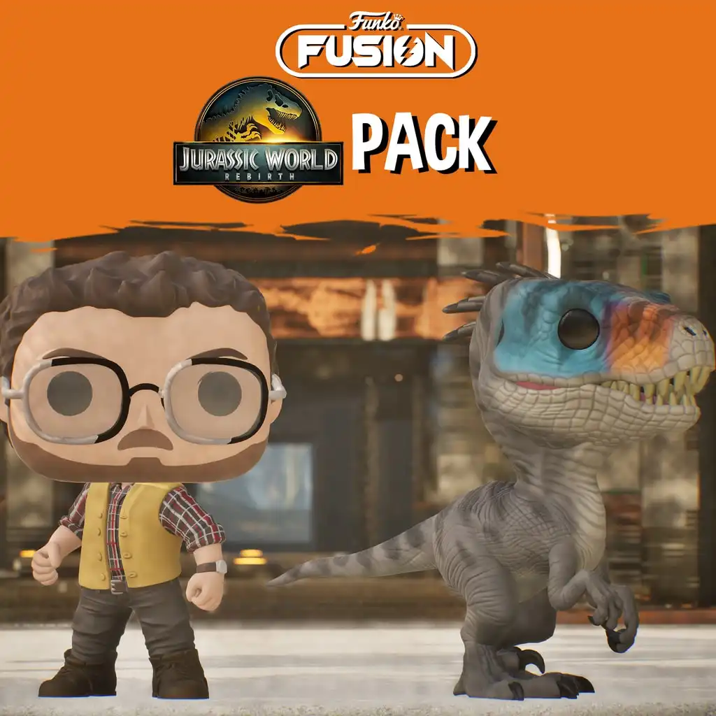 Funko Fusion - Jurassic World Rebirth Pack 2 - Dr Henry Loomis + Raptor — Funko Fusion