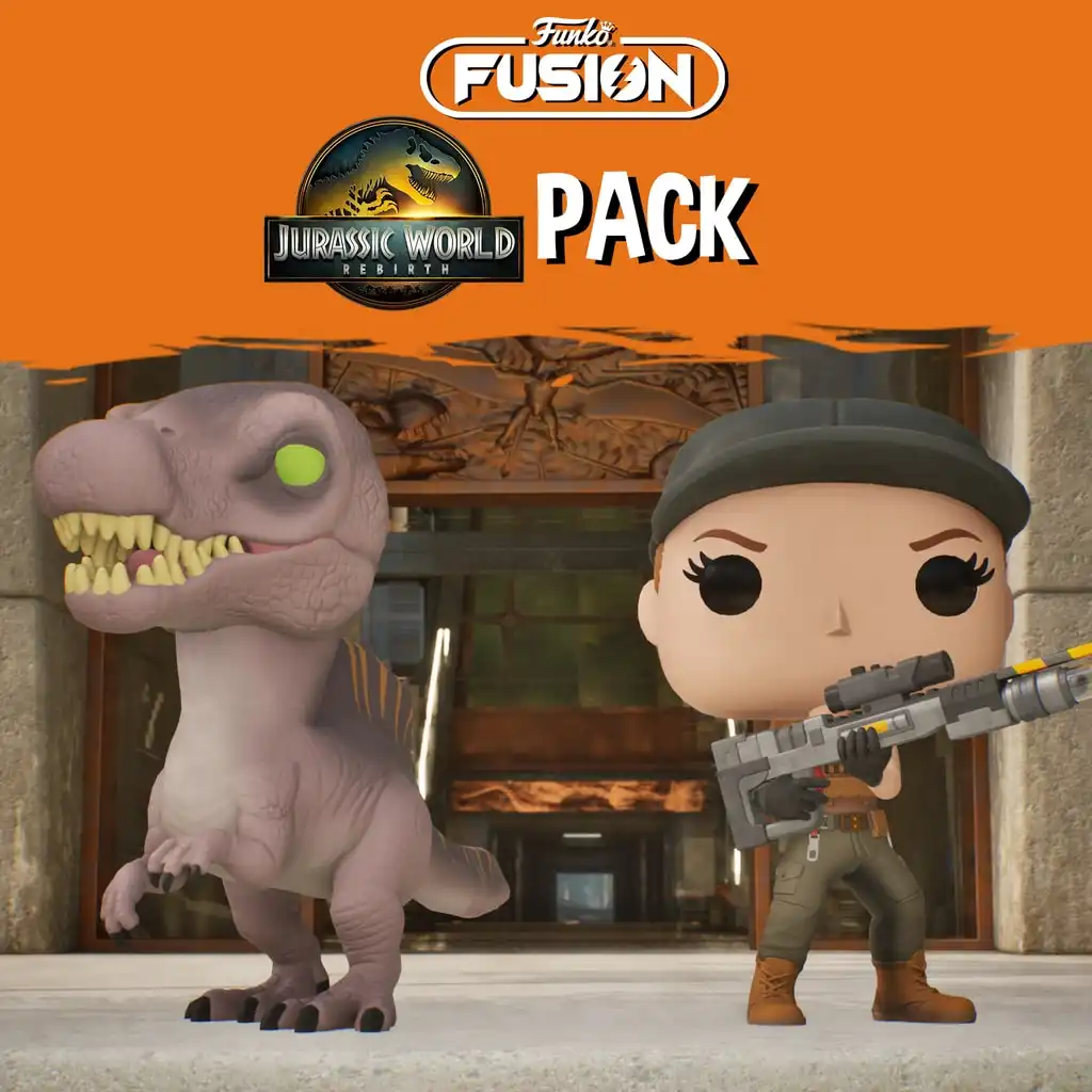 Funko Fusion - Jurassic World Rebirth Pack 1 -Zora Bennett + Spinosaurus — Funko Fusion