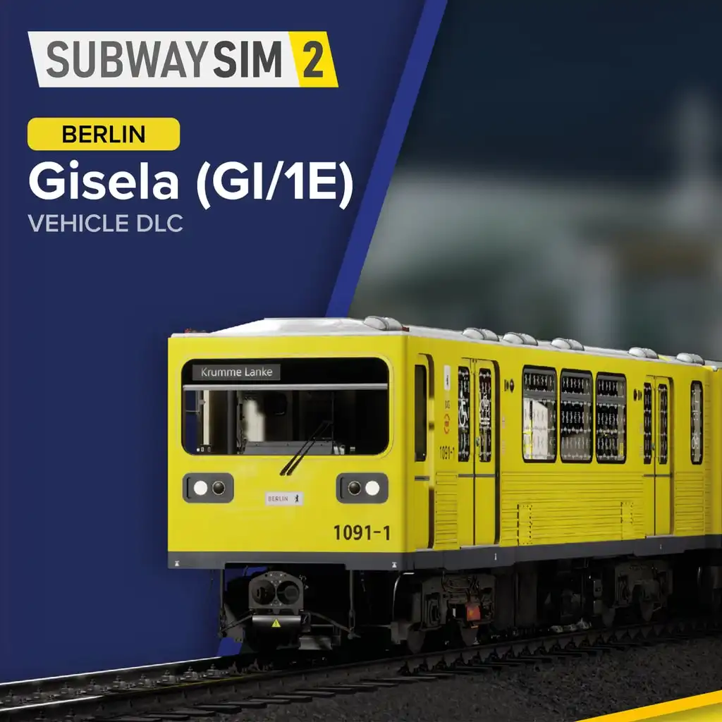 SubwaySim 2 - Berlin Vehicle DLC: Gisela (GI/1E) — SubwaySim 2