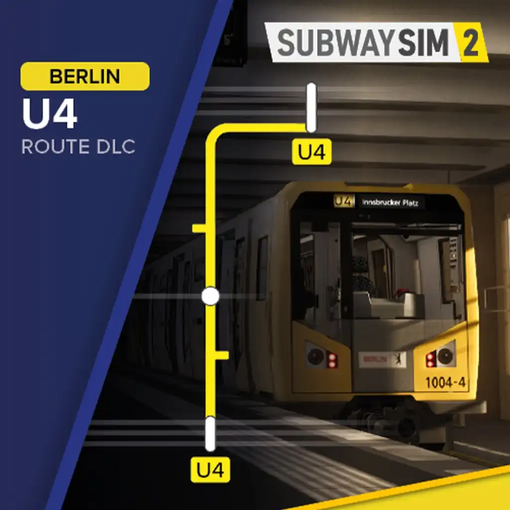 SubwaySim 2 - Berlin Route DLC: U4 — SubwaySim 2