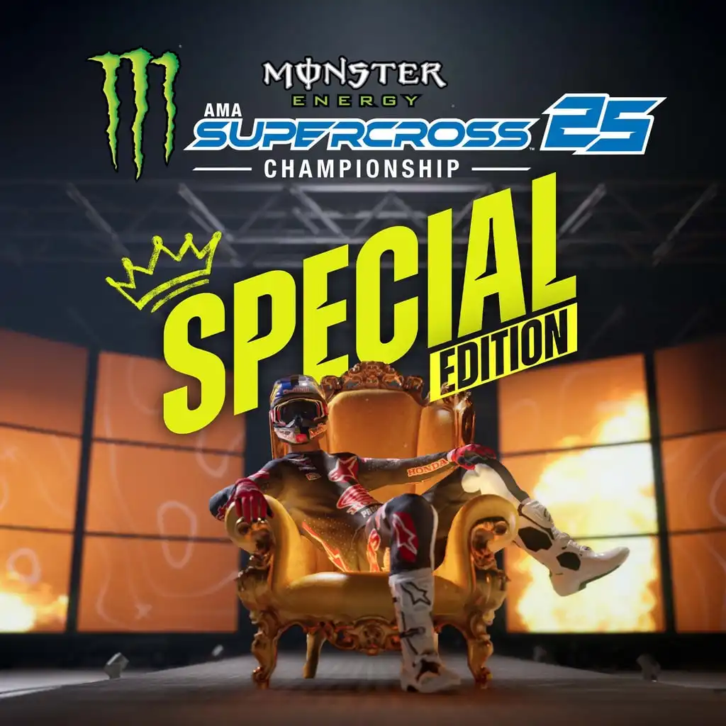 Monster Energy Supercross 25 - Special Edition — PS4/PS5 ფასი საქართველოში