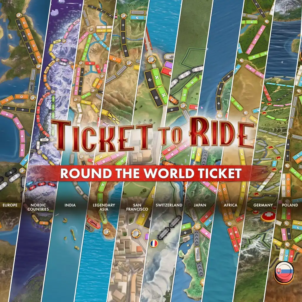 Ticket to Ride®: Round the World Ticket — Ticket to Ride®