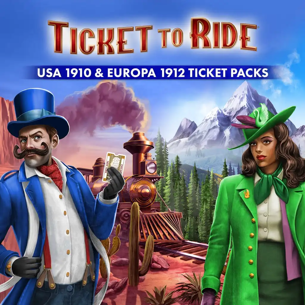 Ticket to Ride®: USA 1910 & Europa 1912 Ticket Packs — Ticket to Ride®