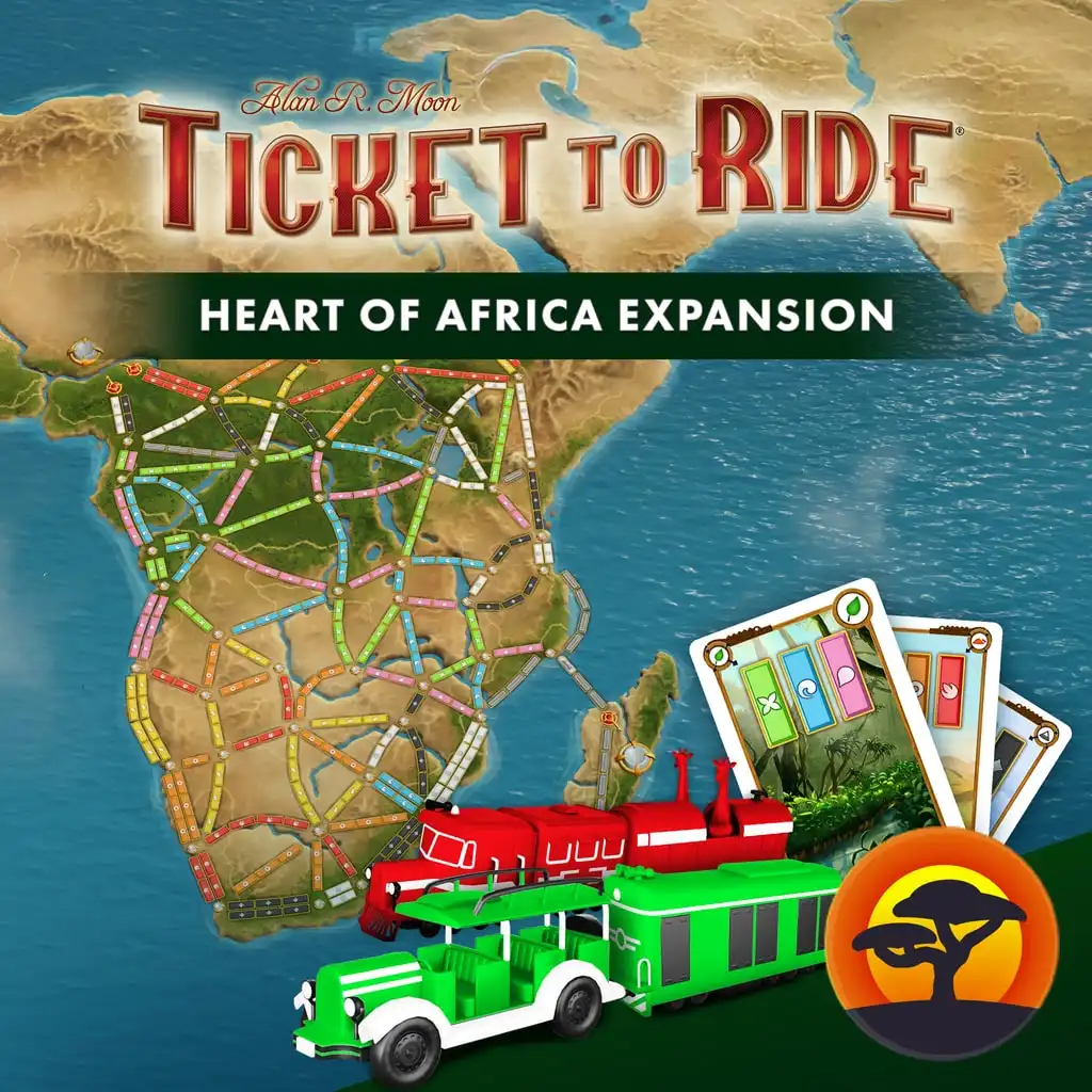 Ticket to Ride®: Heart of Africa Expansion — Ticket to Ride®