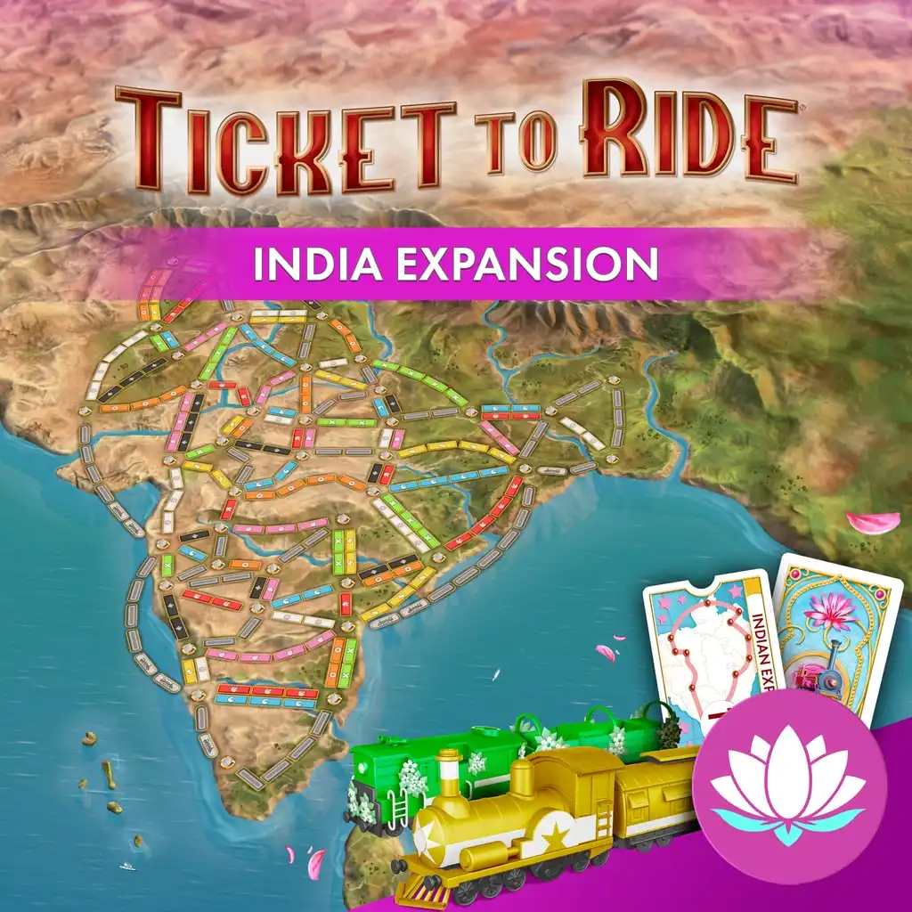 Ticket to Ride®: India Expansion — Ticket to Ride®