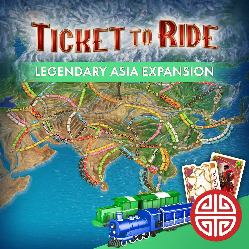 Ticket to Ride®: Legendary Asia Expansion — Ticket to Ride®