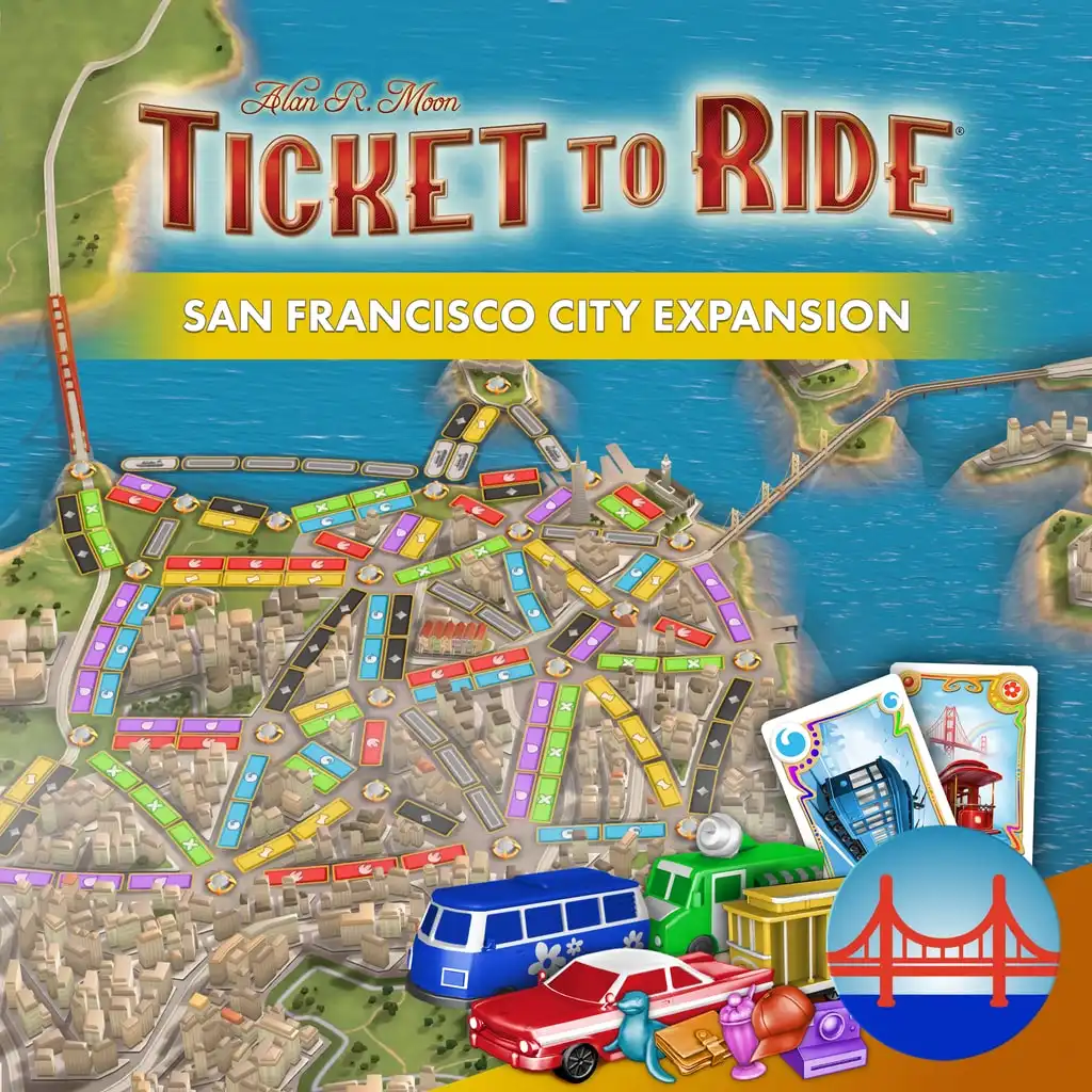 Ticket to Ride®: San Francisco City Expansion — Ticket to Ride®