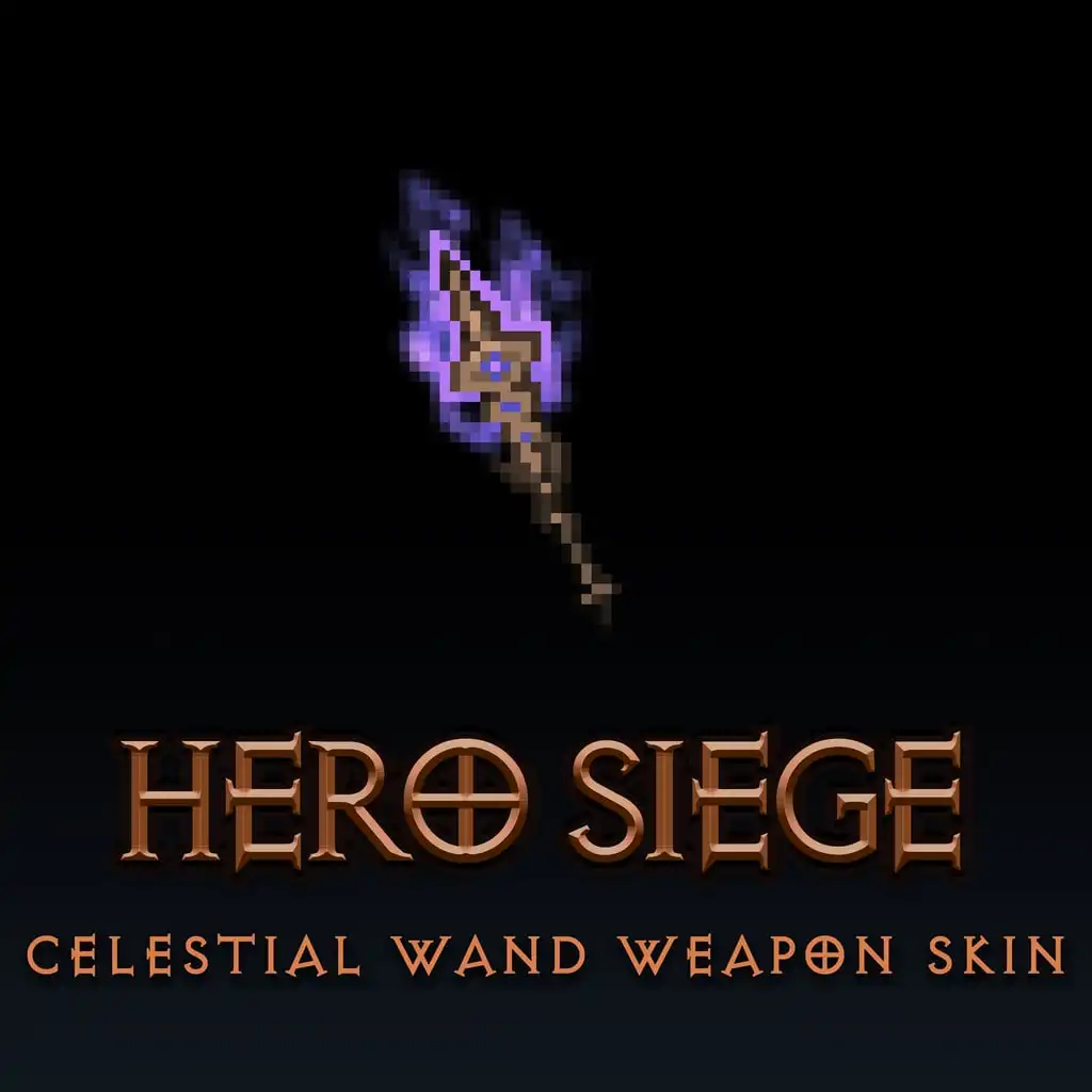 Celestial Wand Weapon Skin — Hero Siege