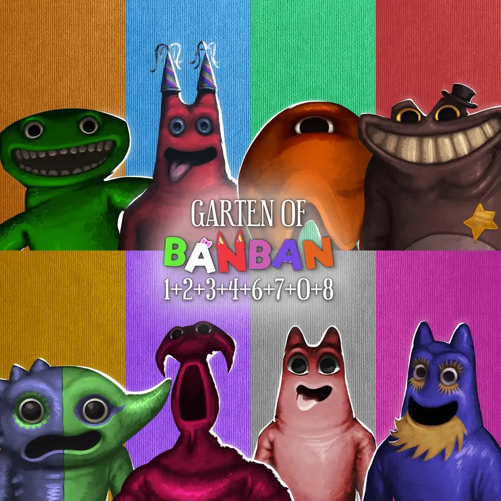 Garten of Banban Bundle: 0 + 1 + 2 + 3 + 4 + 6 + 7 + 8 — PS4/PS5 price in Georgia