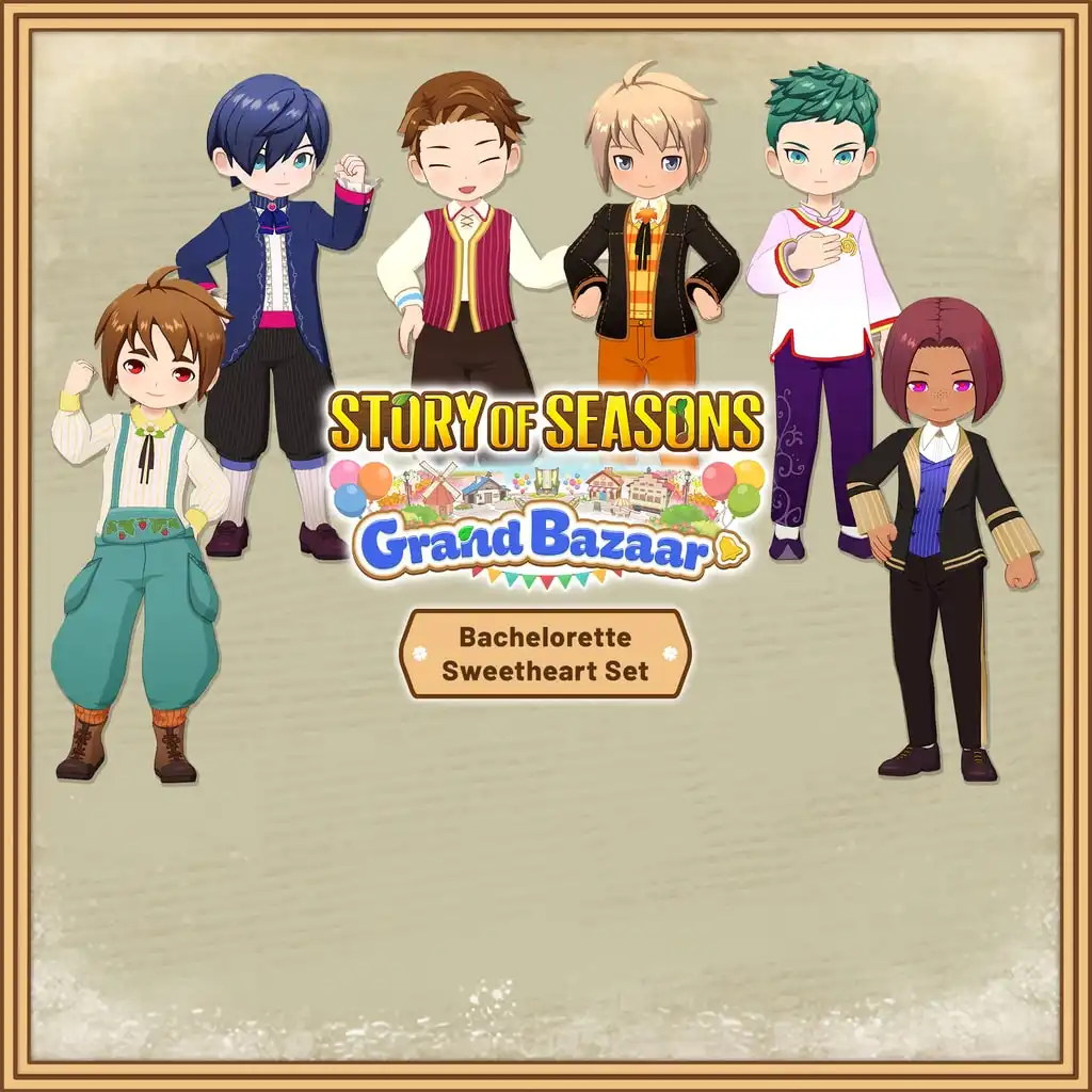 Story of Seasons: Grand Bazaar - Bachelorette Sweetheart Set — Story of Seasons: Grand Bazaar