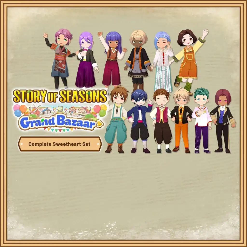 Story of Seasons: Grand Bazaar - Complete Sweetheart Set — Story of Seasons: Grand Bazaar