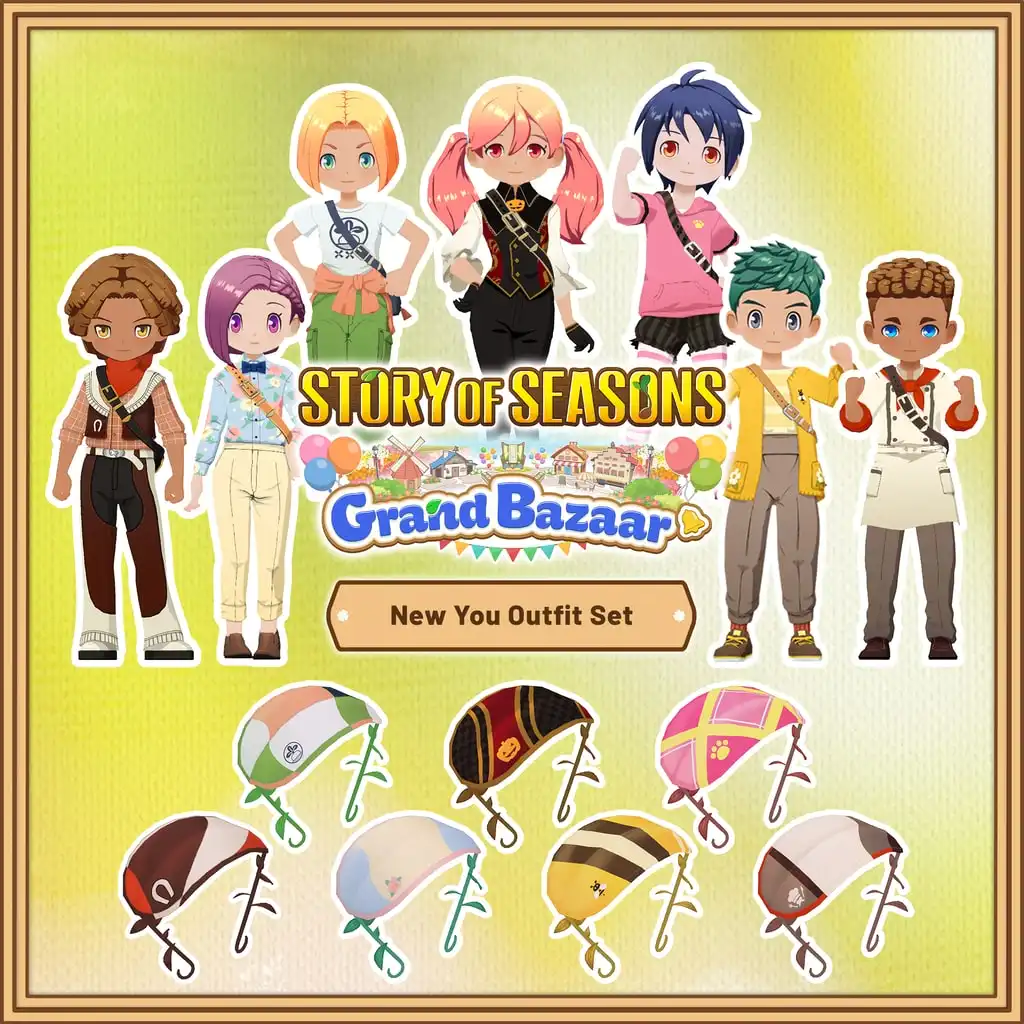 Story of Seasons: Grand Bazaar - New You Outfit Set — Story of Seasons: Grand Bazaar