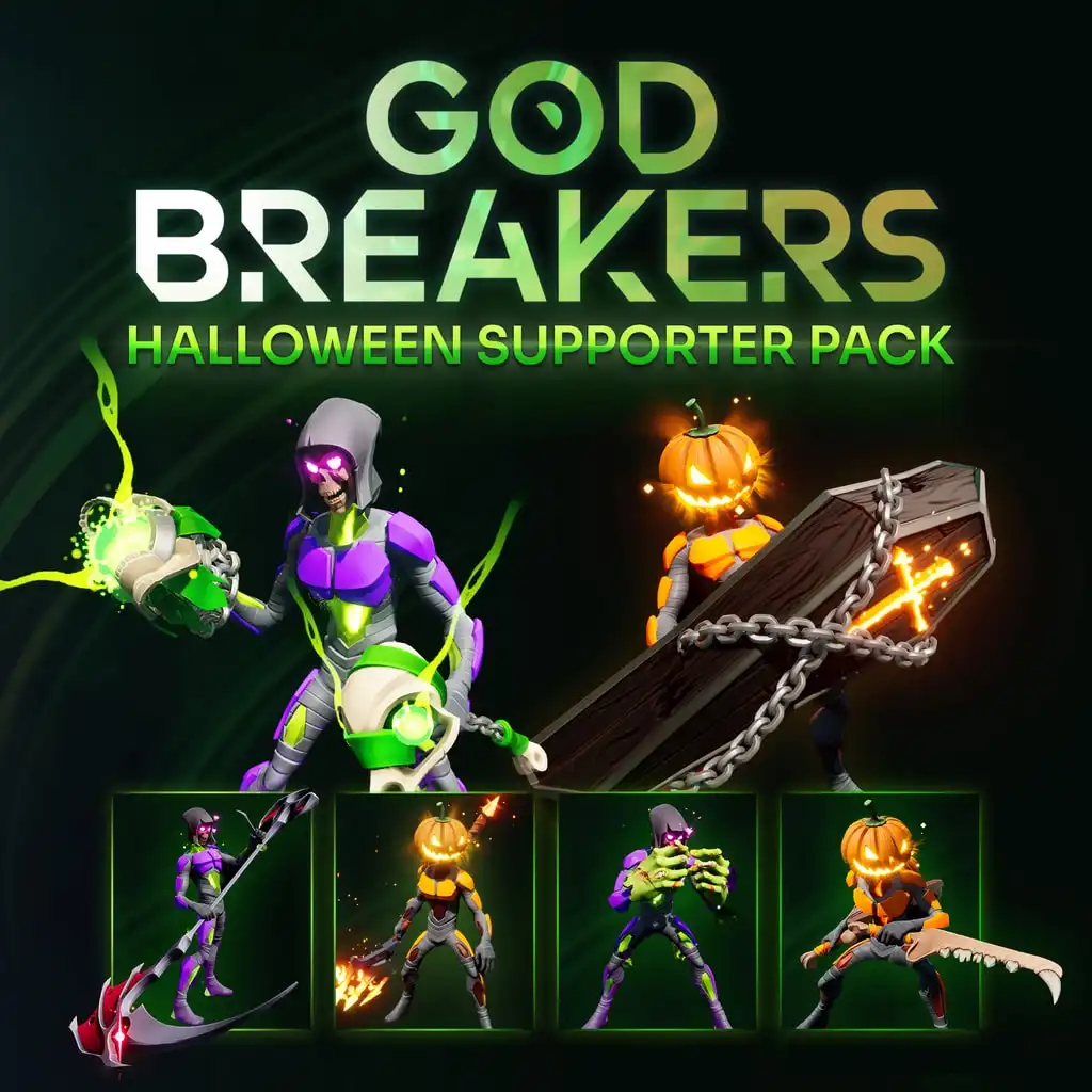 GODBREAKERS: Halloween Supporter Pack — GODBREAKERS