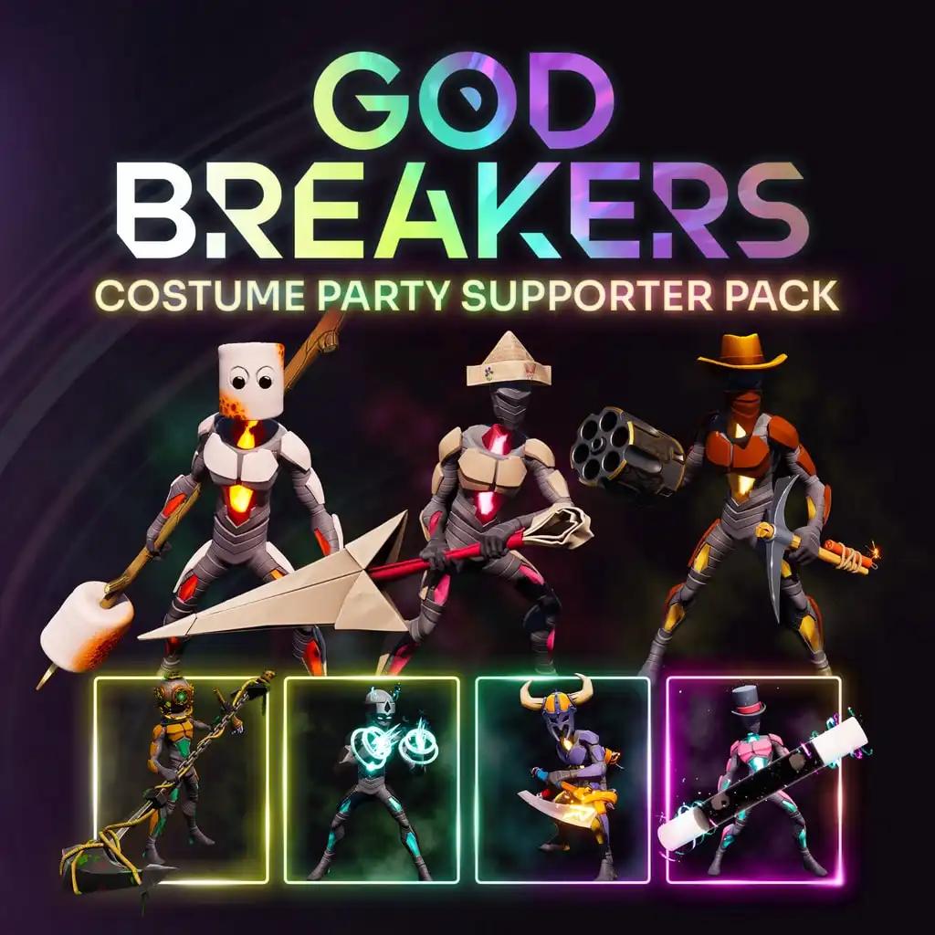 GODBREAKERS: Costume Party Supporter Pack — GODBREAKERS