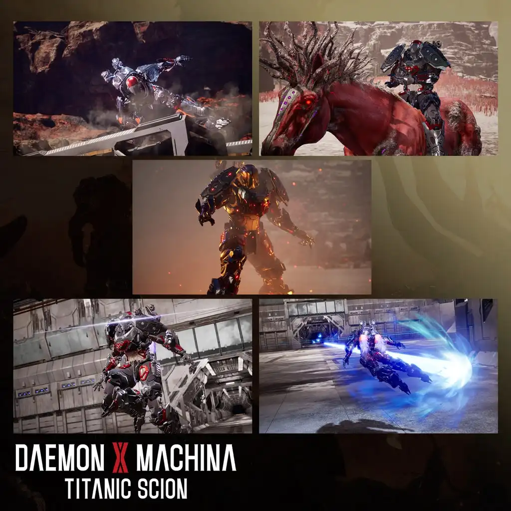 Daemon X Machina: Titanic Scion - Grand Entrance Set 1 — Daemon X Machina: Titanic Scion