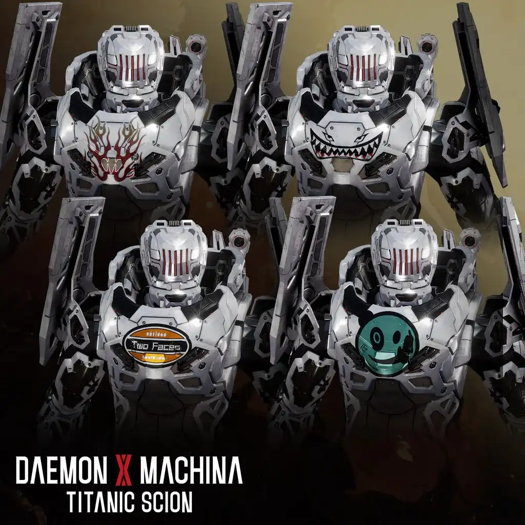Daemon X Machina: Titanic Scion - Decal Set — Daemon X Machina: Titanic Scion