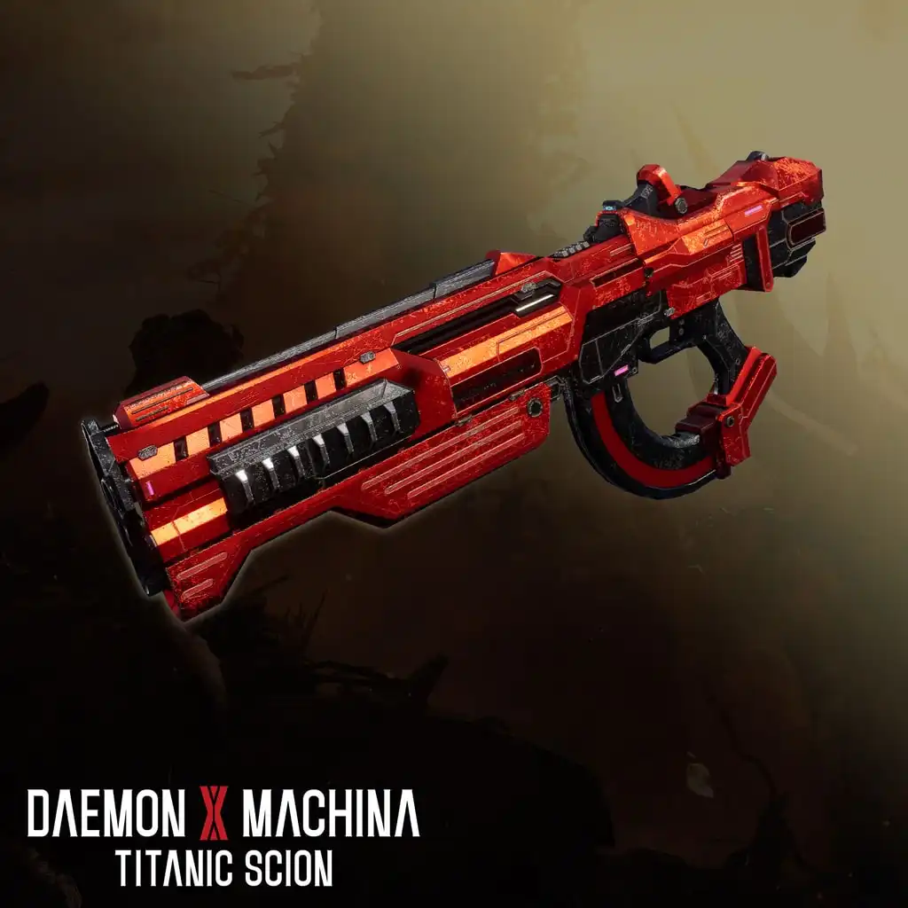 Daemon X Machina: Titanic Scion - Metallic Equipment - Grim Reaper (Assault Rifle) — Daemon X Machina: Titanic Scion