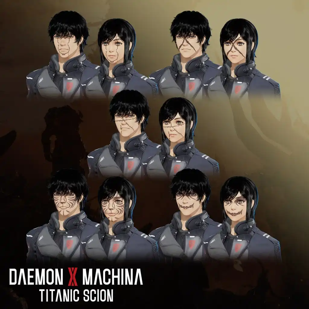Daemon X Machina: Titanic Scion - Avatar Customization Pack 1 — Daemon X Machina: Titanic Scion