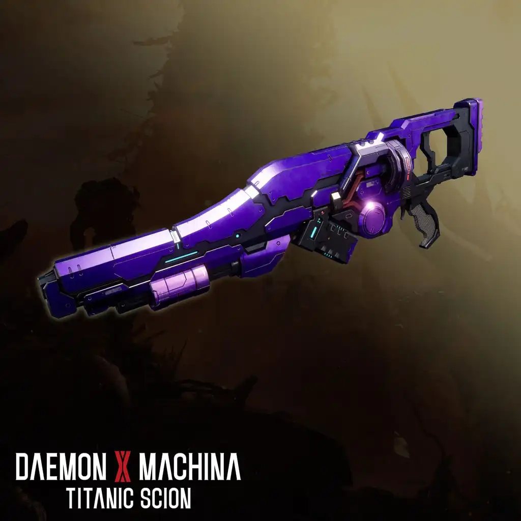 Daemon X Machina: Titanic Scion - Metallic Equipment - Noxus Glitter (Laser Rifle) — Daemon X Machina: Titanic Scion