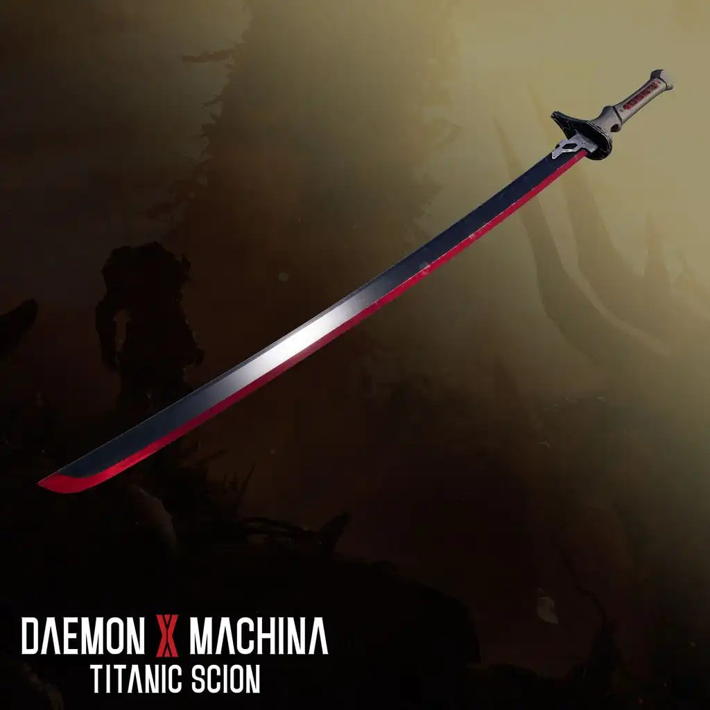 Daemon X Machina: Titanic Scion - Metallic Equipment - Shiden (Tachi) — Daemon X Machina: Titanic Scion