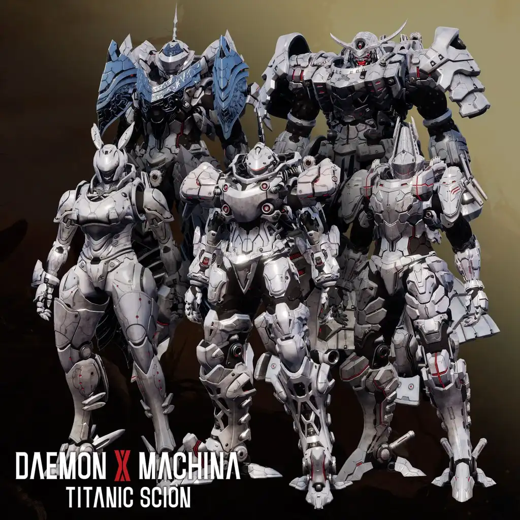 Daemon X Machina: Titanic Scion - Arsenal Skin Set — Daemon X Machina: Titanic Scion