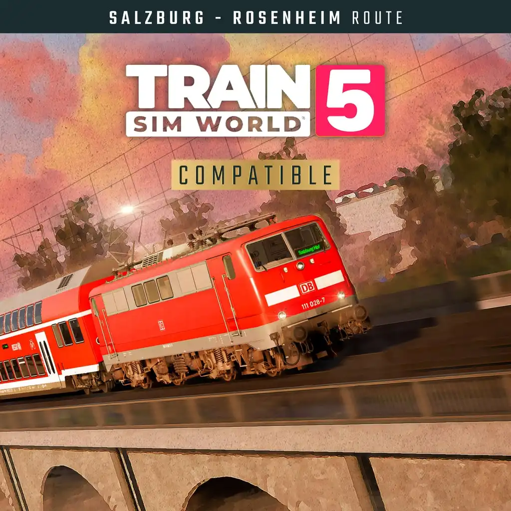 Train Sim World® 5: Bahnstrecke Salzburg - Rosenheim Route Add-On — Train Sim World® 5