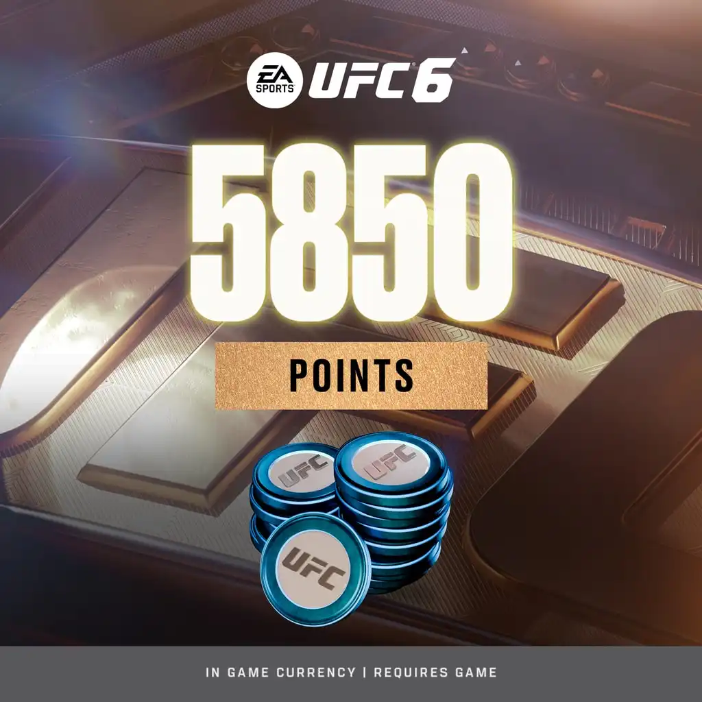 UFC® 6 - 5850 UFC POINTS — UFC® 6